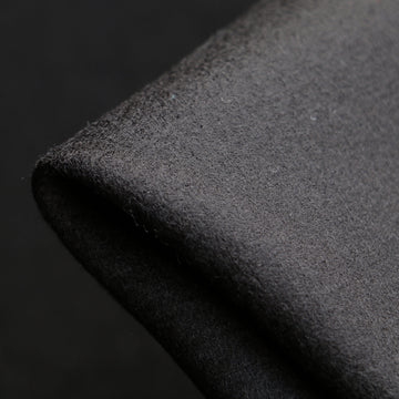 Oslo Black - Wool Double Knit