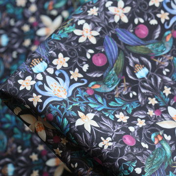 Forbidden Fruit Blue - Liberty Tana Lawn™