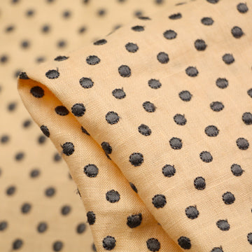 Peach Drops On Linen