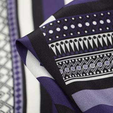 Last Chance of Bordertown - Silk Crepe De Chine