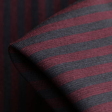 Charcoal Over Burgundy