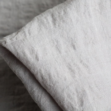 Self Check Silver Washed Linen