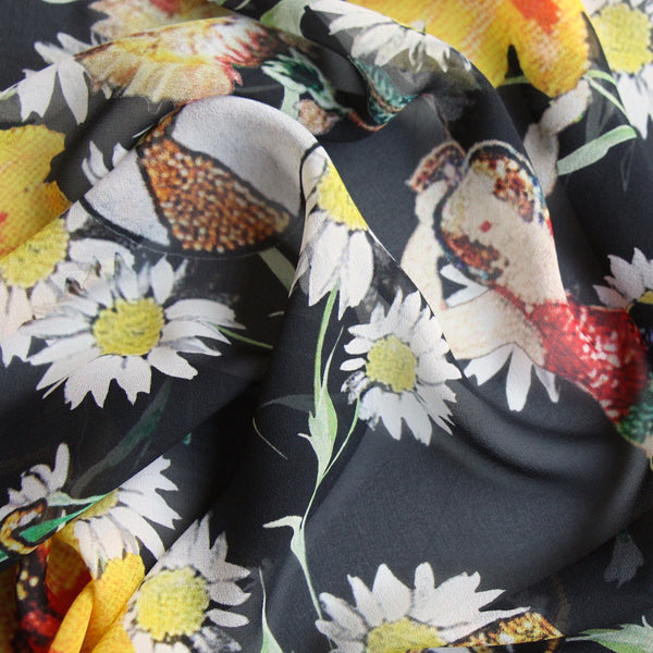 Fun In The Sun Silk Georgette
