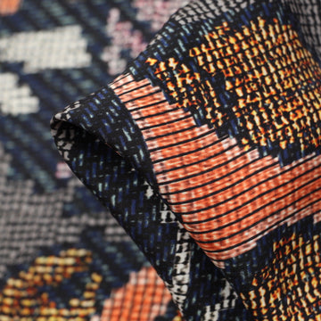 Autumn Matrix Silk Satin