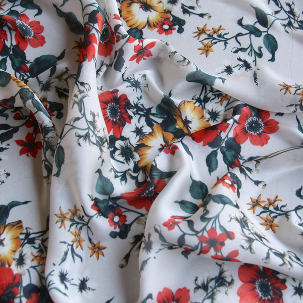 Wild & Beautiful Double Silk Satin Chiffon