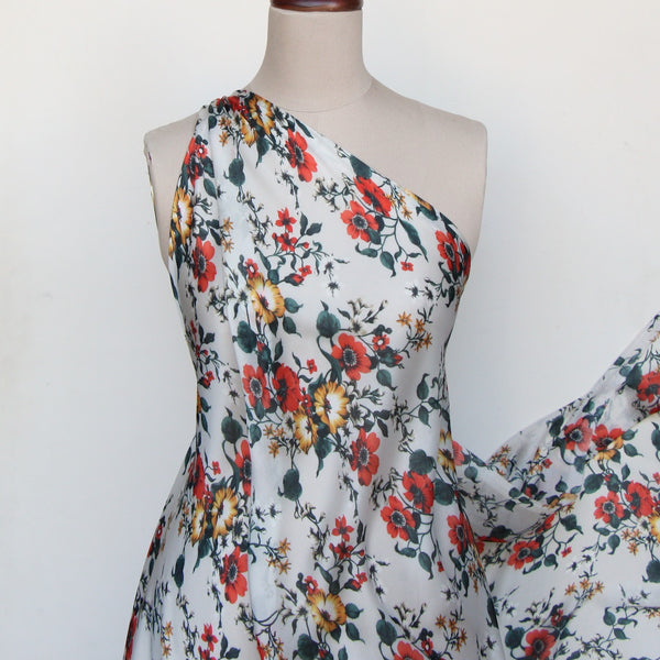 Wild & Beautiful Double Silk Satin Chiffon