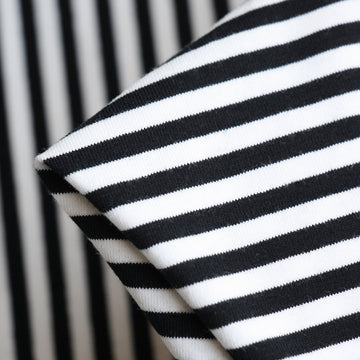 Little Black White Jersey