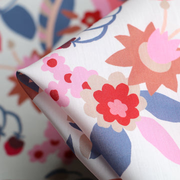 Floral Ballet Ivory Liberty Tana Lawn™