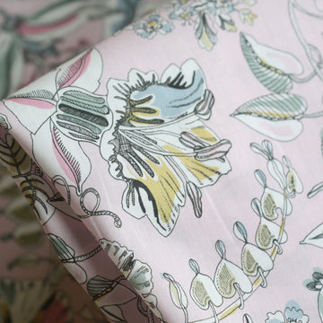 Kew Road Pink Tana Lawn - Liberty Fabrics