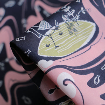 Sea Garden Pink Liberty Tana Lawn™