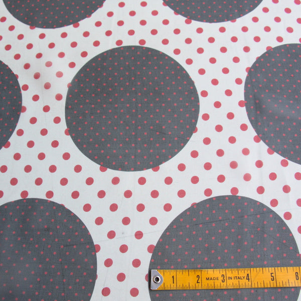 Dots To Circles - Silk Organza