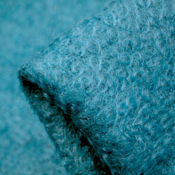Ice Blue Boucle