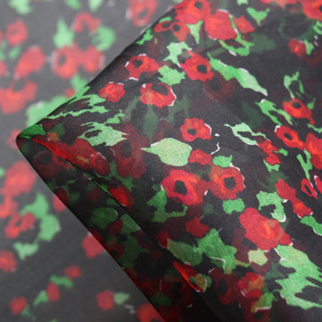 Rose Parade Silk Organza