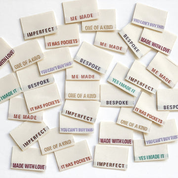 KATM Woven Labels - LIMITED EDITION MULTI PACK - Metallic Side Seam Labels