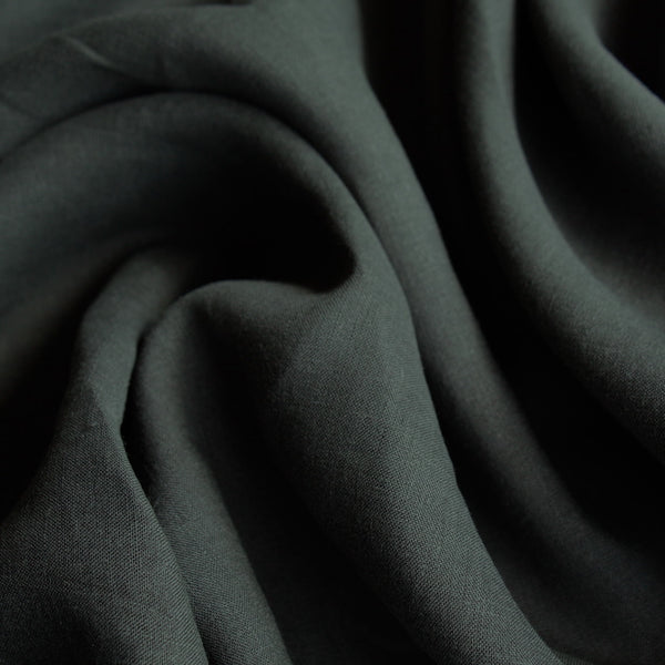 Linford Licorice Washed Linen