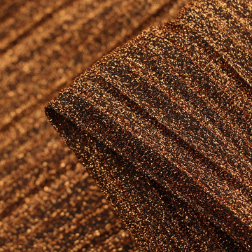 Tinsel Pleat Copper