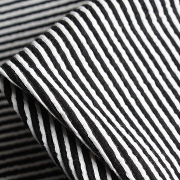 When Black Is White Is Black Textured Knit