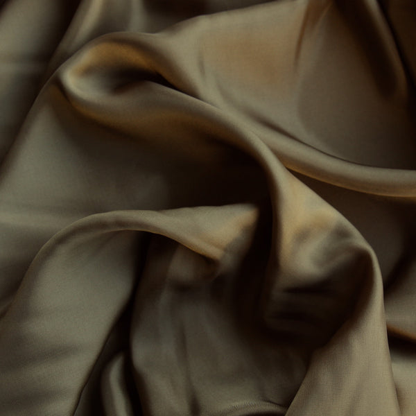 Dark Khaki Rayon Lining (137cm wide)