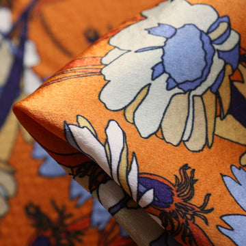 Fendi Fields Silk Satin