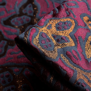 Coppered Ruby Jacquard