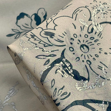 Just Chillin' Silk Georgette