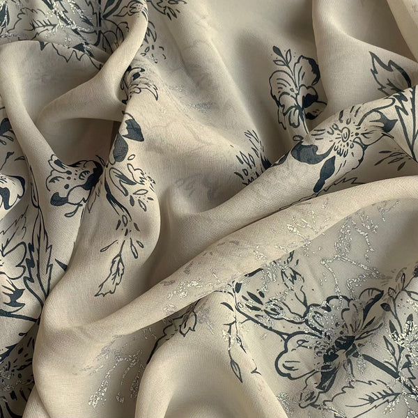 Just Chillin' Silk Georgette
