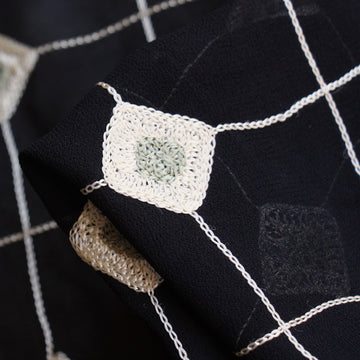 Embroidered Diamonds