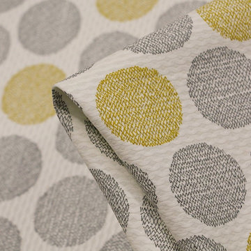 Gold & Grey Orbs Pique