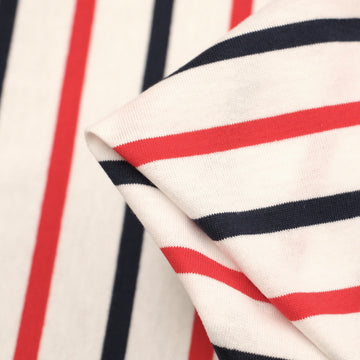 Mimasu Wide Line - Navy/Red Stripe