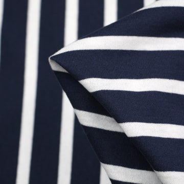 Mimasu Wide Line - Navy/White