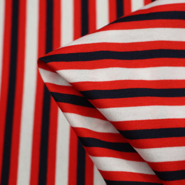 Red White & Blue Knitted Jersey