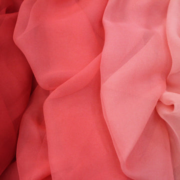 Versace Ombre silk chiffon