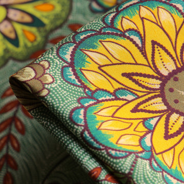 Last Chance of Carmen Forest Viscose Poplin