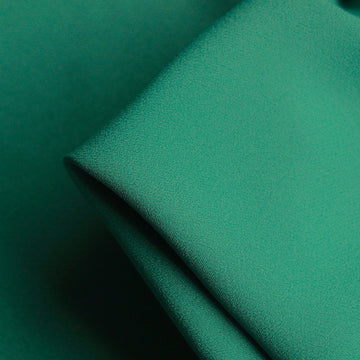 Cady Emerald Satin Backed Crepe