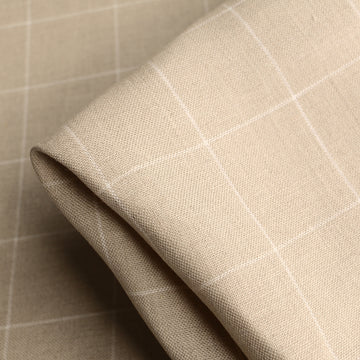 Lines In The Sand Linen Check
