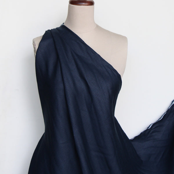 Linda Navy Linen