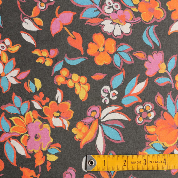 Terrazza Floral - Silk Georgette