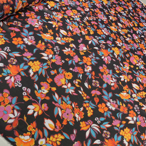 Terrazza Floral - Silk Georgette
