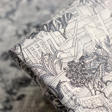 Plantopolis Black/Grey Liberty Tana Lawn™