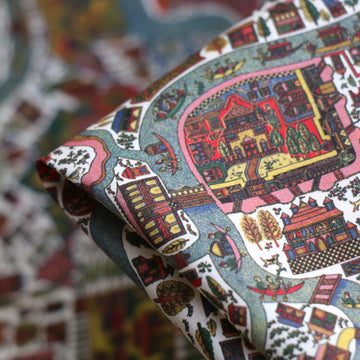 Pattern Map Green Liberty Tana Lawn™