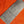Lamatina Orange Cotton Poplin