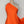 Lamatina Orange Cotton Poplin