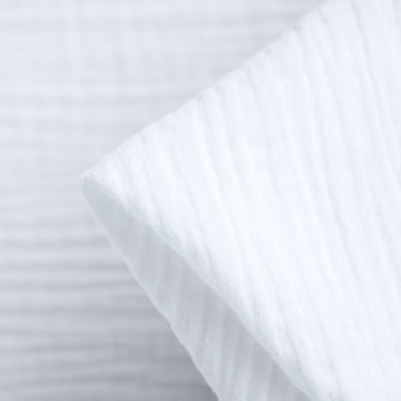 Tumbled White Double Gauze