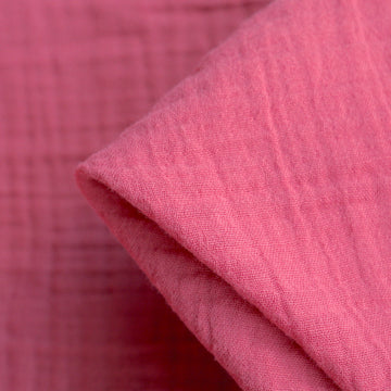 Tumbled Rose Double Gauze