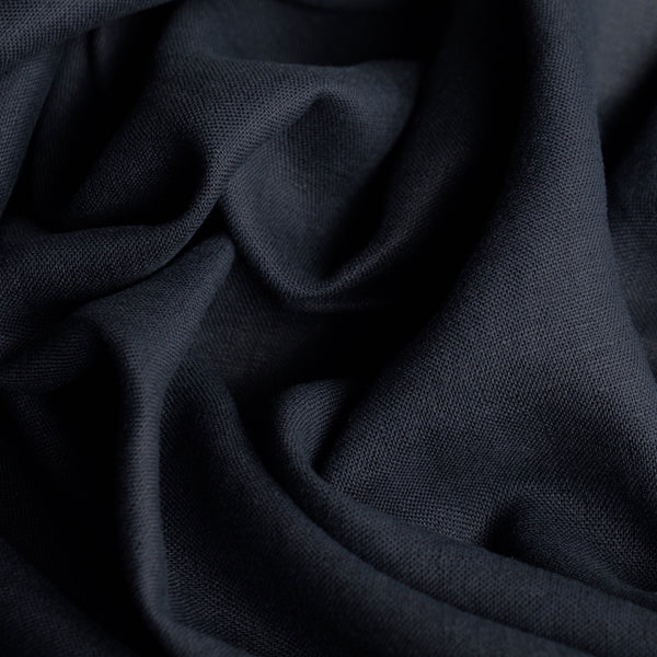 Heavy Navy Linen