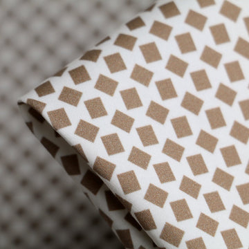 Squares Or Diamond Taupe