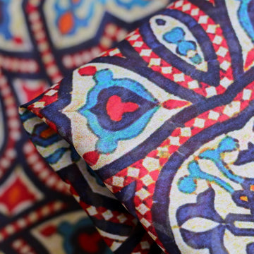 Safa Print Cotton/Silk Voile