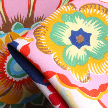 Funny Flowers Viscose/Linen