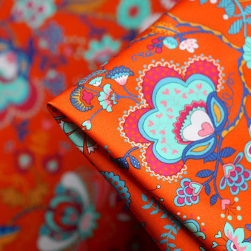 Mabelle Hall Orange - Liberty Corsica Swim