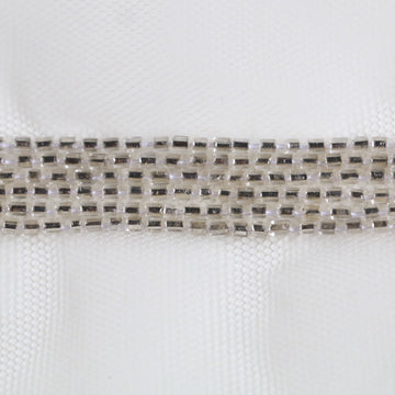 Glassy Stripes - Beaded Trim